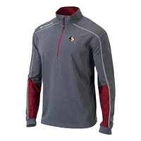 Florida State Columbia Heathered Shotgun 2.0 1/4 Zip Pullover