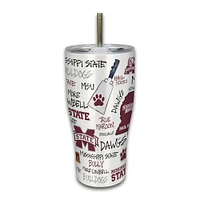 Mississippi State Magnolia Lane 30 Oz Icon Multi Design Tumbler