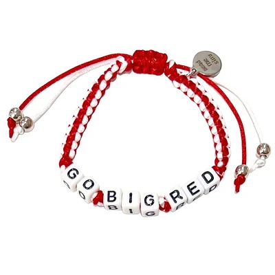 Nebraska Box Braid Bead Adjustable Bracelet