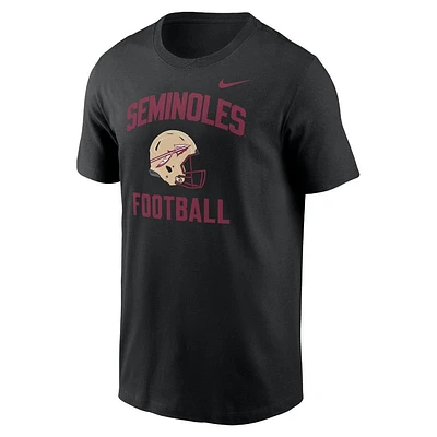 Florida State Nike Cotton Football Helmet Tee