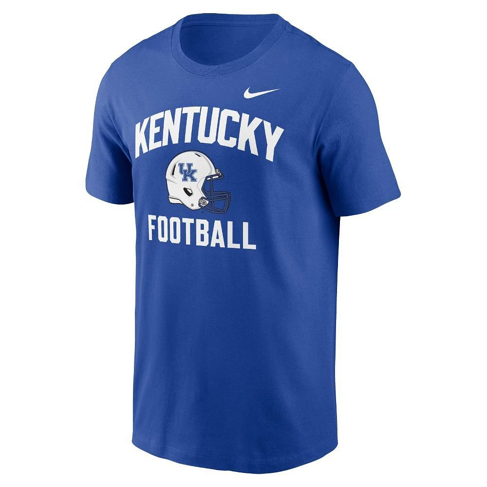 Kentucky Nike Cotton Football Helmet Tee