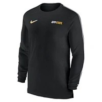 App State Nike Dri-Fit UV Coach Long Sleeve Top