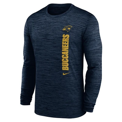 ETSU Nike Dri-Fit Velocity Team Issue Long Sleeve Tee