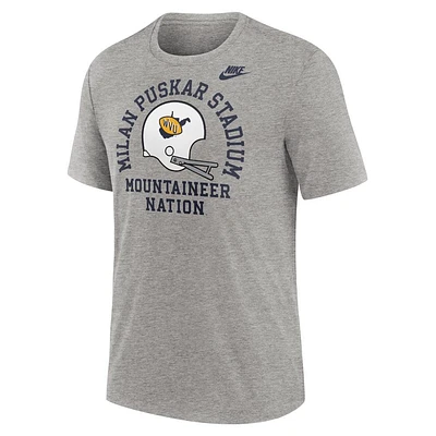 West Virginia Nike Triblend Legacy Local Tee