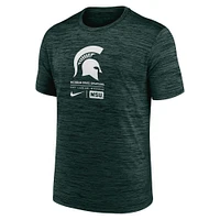 Michigan State Nike Dri-Fit Velocity Center Block Tee