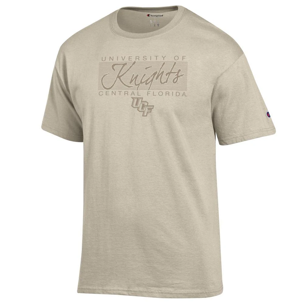 UCF Champion Women's Tonal Script/Stack Over Logo Tee