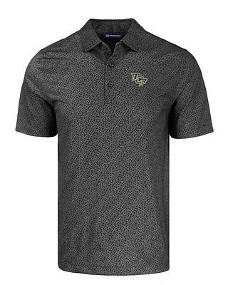 UCF Cutter & Buck Pike Eco Pebble Print Polo