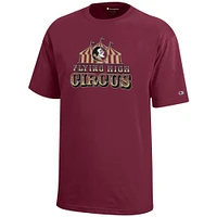 Florida State YOUTH Flying High Circus Champion Short Sleeve Tee