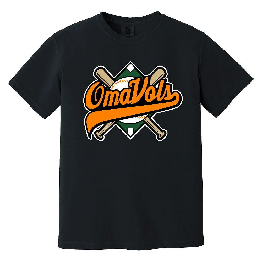 Tennessee 2024 Omavols Script Crossbats Tee