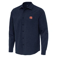 Auburn Antigua Exposure Long Sleeve Woven Shirt