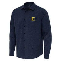 ETSU Antigua Exposure Long Sleeve Woven Shirt