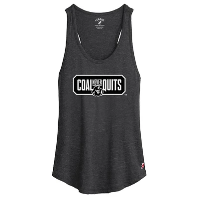 West Virginia League Coal Never Quits Tank Top