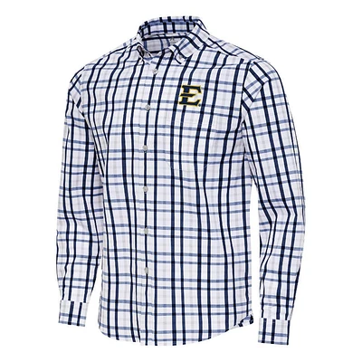 ETSU Antigua Tending 2 Long Sleeve Woven Shirt