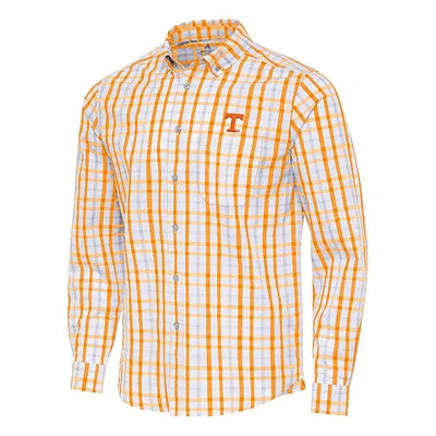 Tennessee Antigua Tending 2 Long Sleeve Woven Shirt