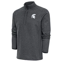 Michigan State Antigua Men's Course 1/4 Zip Pullover