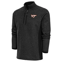 Virginia Tech Antigua Men's Course 1/4 Zip Pullover