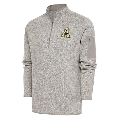 App State Antigua Men's Fortune 1/4 Zip Pullover