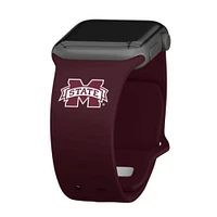 Mississippi State Apple Silicone Watch Band 42/44/45 MM