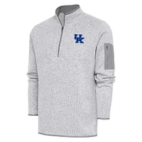 Kentucky Antigua Men's Fortune 1/4 Zip Pullover