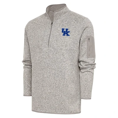 Kentucky Antigua Men's Fortune 1/4 Zip Pullover