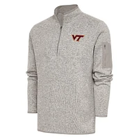 Virginia Tech Antigua Men's Fortune 1/4 Zip Pullover