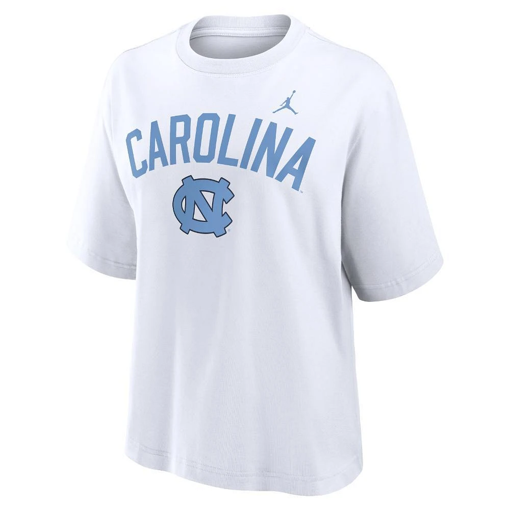 UNC Jordan Brand Women's Boxy Tee