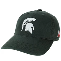 Michigan State Legacy American Flag Relaxed Twill Hat