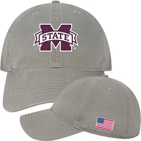 Mississippi State Legacy American Flag Relaxed Twill Hat