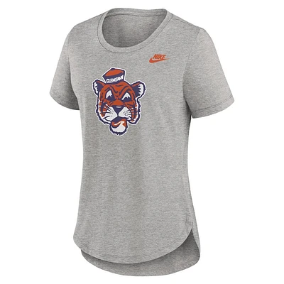 Clemson Nike Women's Triblend Logo Tee