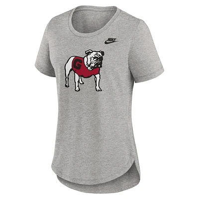 Georgia Nike Women's Triblend Logo Tee