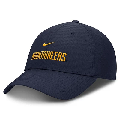 West Virginia Nike Dri-Fit Club Structured Cap