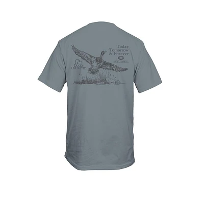 Georgia Men's Ducks Unlimited Handlettered Comfort Colors Tee