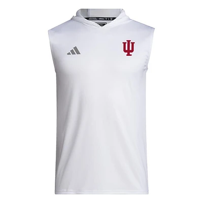 Indiana Adidas Sleeveless Training Hoodie Tee