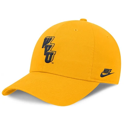 West Virginia Nike Vault Club Unstructured Tri-Glide Cap