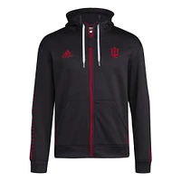 Indiana Adidas Sideline Knit Full Zip Jacket