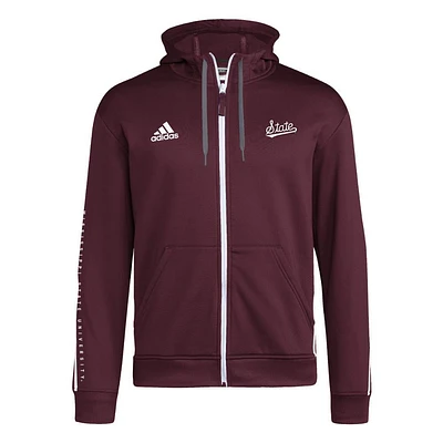 Mississippi State Adidas Sideline Full Zip Jacket