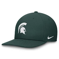 Michigan State Nike Dri-Fit Pro Structured Square Bill Cap