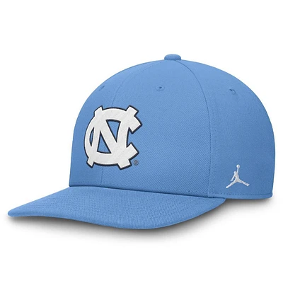 UNC Jordan Brand Dri-Fit Pro Structured Square Bill Cap