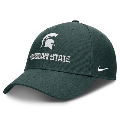 Michigan State Nike Rise Structured Snapback Cap