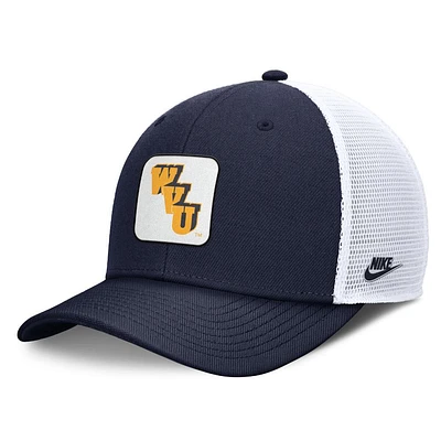 West Virginia Nike Vault Rise Structured Trucker Cap