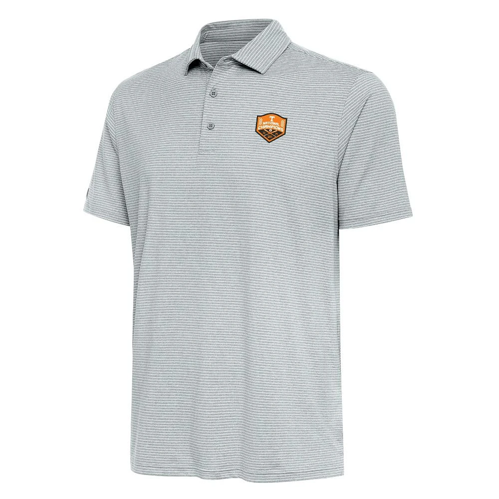 Tennessee Antigua 2024 NCAA College World Series Nat Champs Men's Scheme Polo