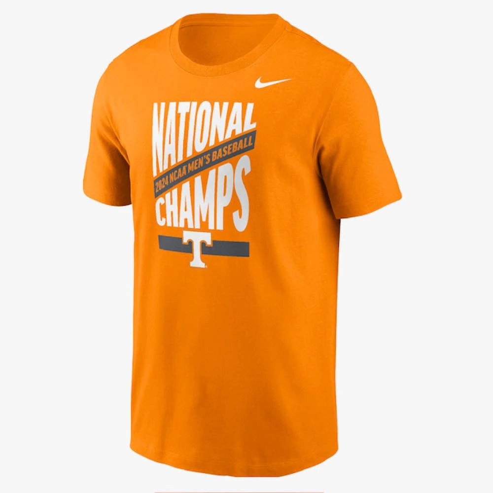 Tennessee Nike 2024 NCAA College World Series Nat Champs Men's Tee