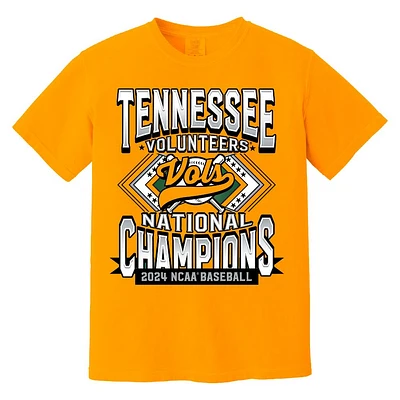 Tennessee 2024 NCAA College World Series Nat Champs Men's Diamond Tee