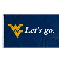 West Virginia 3' X 5' Let's Go Flag