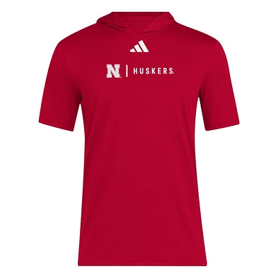 Nebraska Adidas Sideline Training Tee