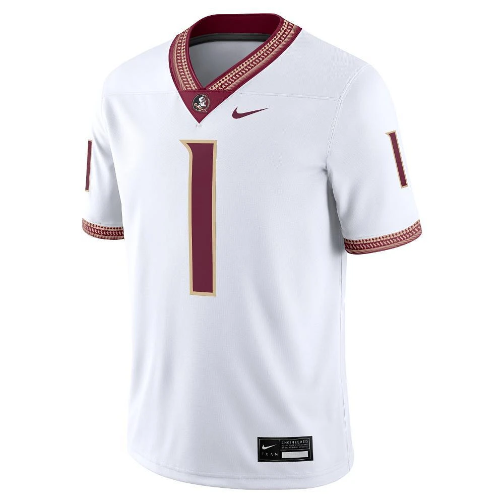 Florida State Nike #1 Road Game Jersey