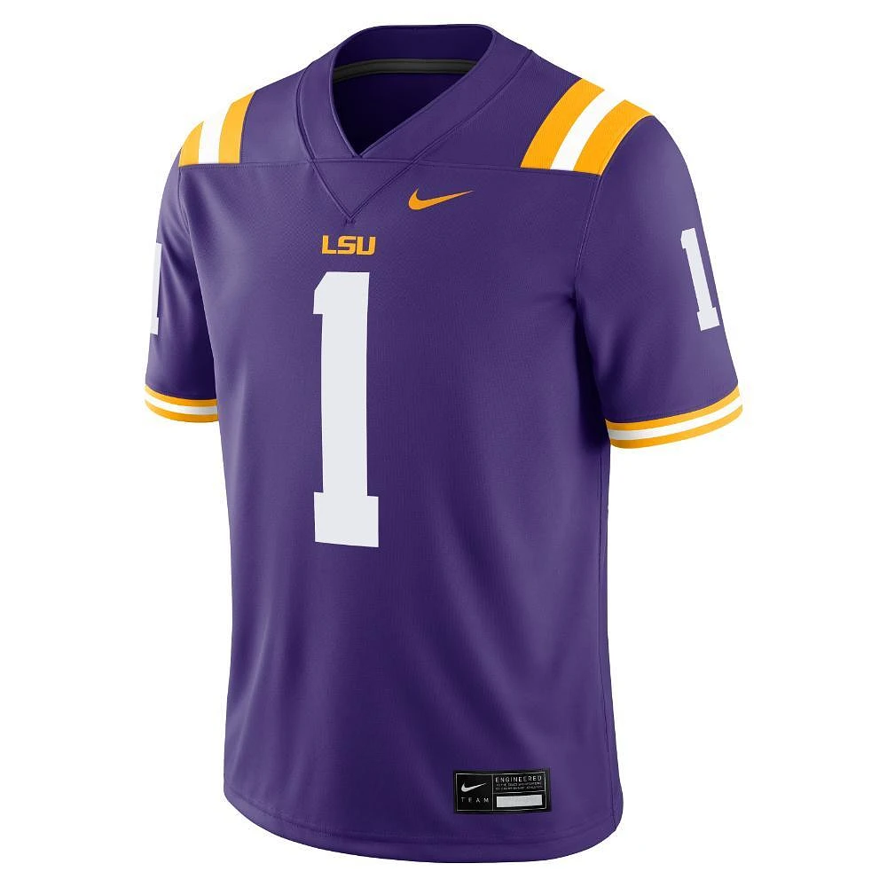 LSU Nike #1 Road Game Jersey