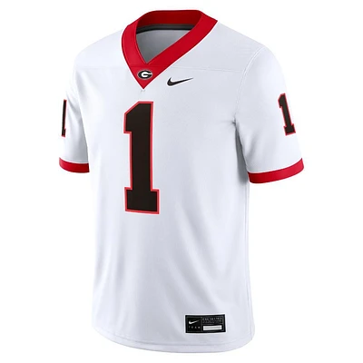 Georgia Nike #1 Road Game Jersey