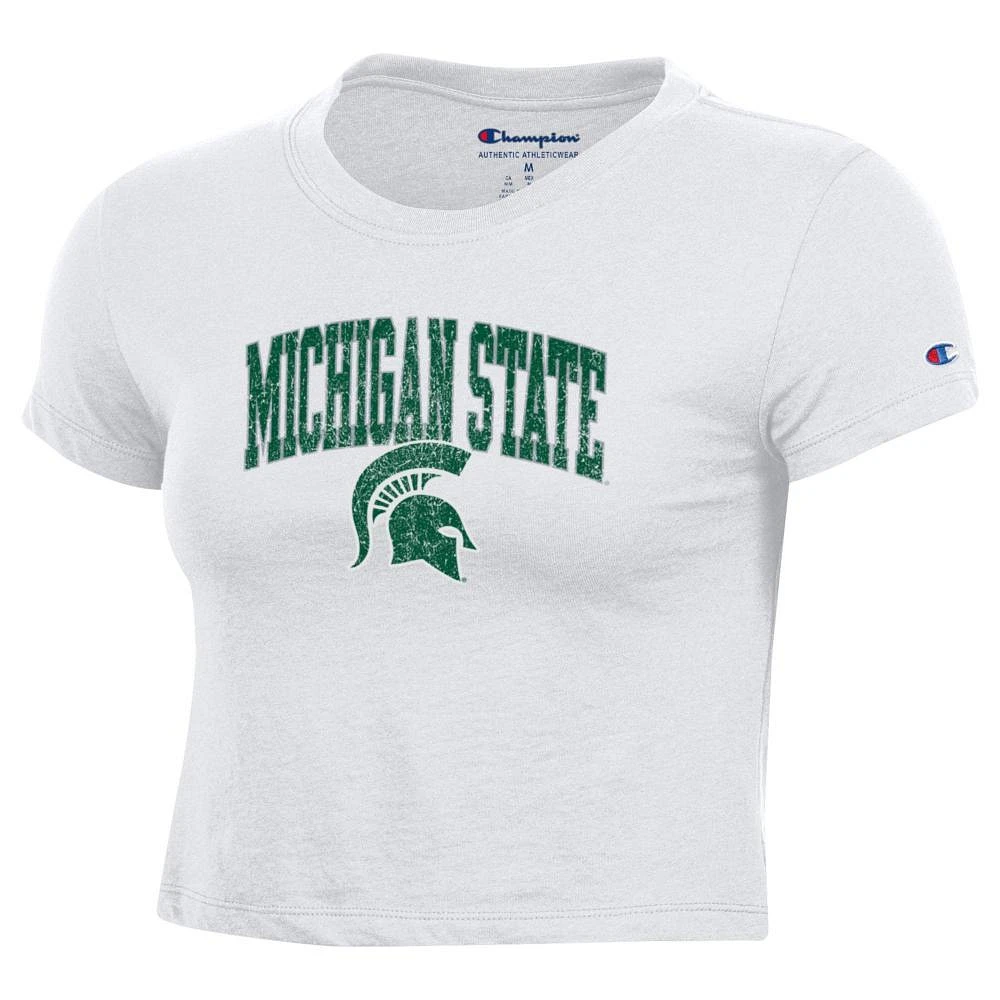 Michigan State Champion Women's Core Baby Mini Arch Logo Tee