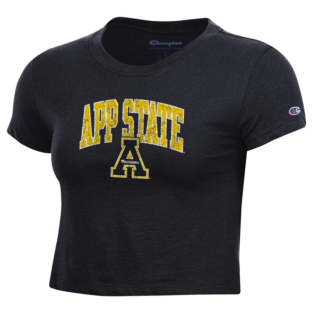 App State Champion Women's Core Baby Mini Arch Logo Tee